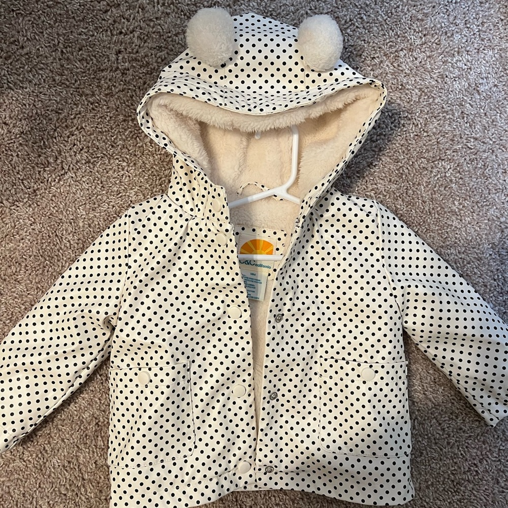 18 month Girls Waterproof and Warm Winter Coat